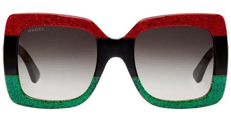 gucci red and green sunglasses|selfridges Gucci sunglasses.